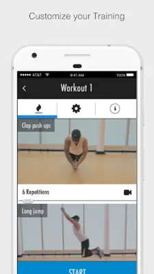 Ninja Athleticism Training android App screenshot 1